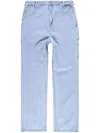 Carhartt High-waist Straight-leg Jeans In Blue