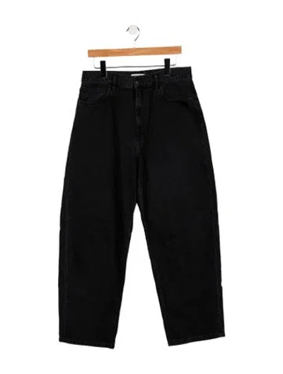 Pre-owned Carhartt High-rise Wide Leg Jeans In Blue