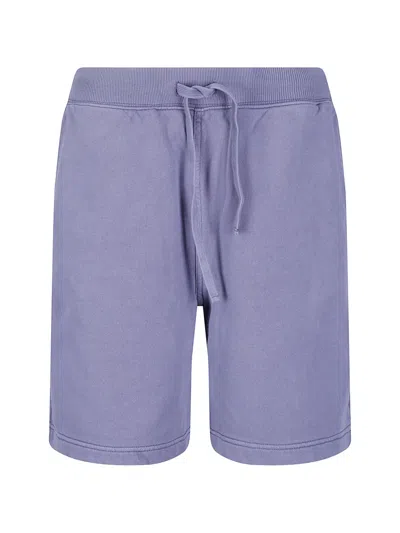 Carhartt Hoggard Garment-dyed Shorts In Blue