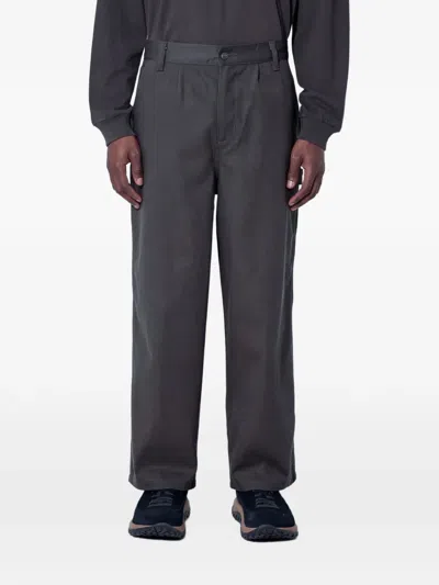 Carhartt Holden Cotton Jeans In Gray