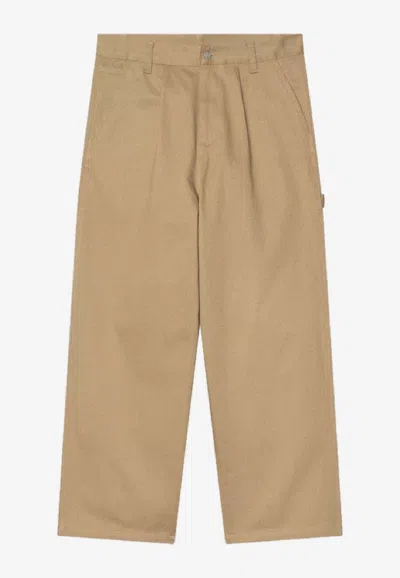 Carhartt Holden Straight-leg Pants In Sand