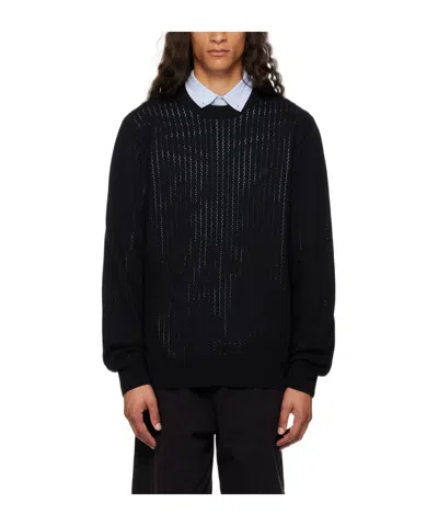 Carhartt Hollow Sweater In Black