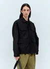 Carhartt Holt Logo-appliqued Cotton And Nylon-blend Ripstop Jacket In Black