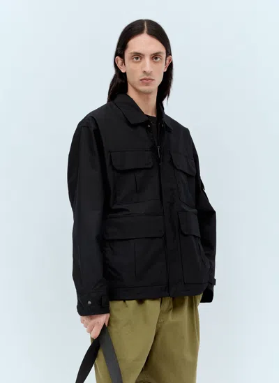 Carhartt Holt Logo-appliqued Cotton And Nylon-blend Ripstop Jacket In Black