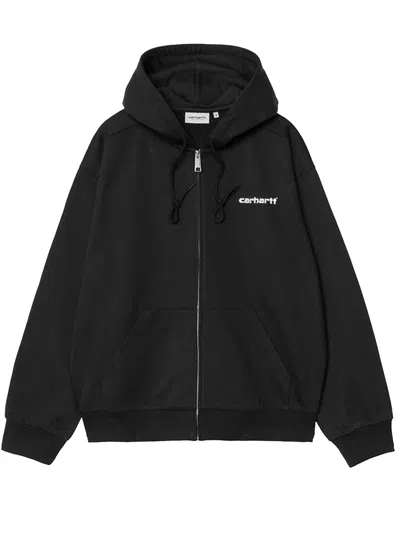 Carhartt Hooded Archive Lines Jacket In Black