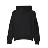 Carhartt Hooded Black Sweatshirt With Ribbon Drawstring And Kangaroo Pocket In Black