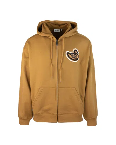 Carhartt Hooded Brown Ducks Jacket Hamilton Brown