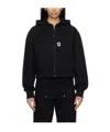 Carhartt Wide-fit Jacket In Dearborn Canvas With Quilted Lining In Black