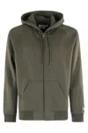 Carhartt Hooded Chase Jacket In Green