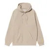 Carhartt Hooded Chase Sweat In Neutral