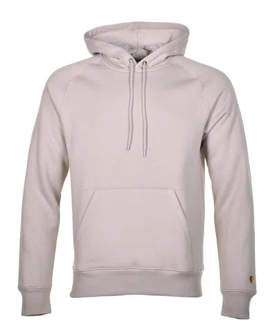 Carhartt Hooded Chase Sweatshirt Dusky Beige