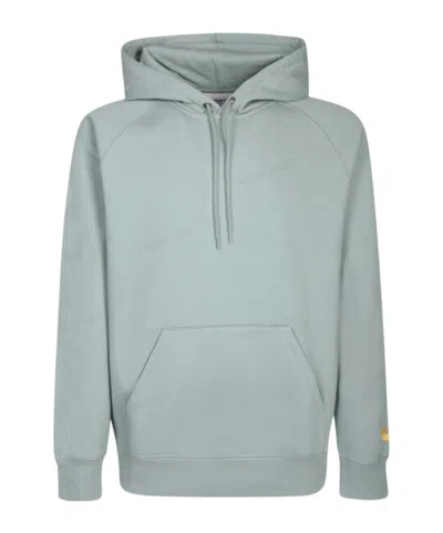 Carhartt Hooded Chase Sweatshirt In Green