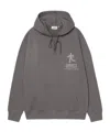 Carhartt Hooded Distance Sweatshirt In Gray