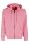 Carhartt Wip  Duster Script Pink Hoodie In Charm Pink