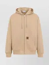Carhartt Wip Hooded Eldon Sweat Jacket In Neutrals