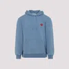 Carhartt Hooded Ingo Sweater Kangaroo Pockets In Blue