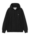 Carhartt Hooded Ingo Sweatshirt In Black
