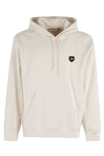 Carhartt Hooded Ingo Sweatshirt In Neutral