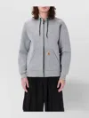 Carhartt Car-lux Logo-patch Jacket In Black