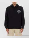 Carhartt Hooded Kangaroo Pocket Sweater In Black