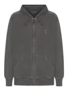 Carhartt Nelson Hooded Sweatshirt In Graphite