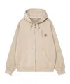 Carhartt Nelson Washed Hooded Sweatshirt In Nude