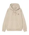 Carhartt Nelson Washed Hooded Sweatshirt In Nude