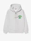 Carhartt Hooded Pronto Sweat Jacket Cotton Blend Sweatshirt In Gray