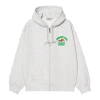 Carhartt Hooded Pronto Sweatshirt In Gray