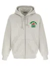 Carhartt Graphic Hooded Sweatshirt Drawstring Style In Gray