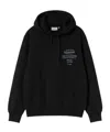 Carhartt Hooded Kangaroo Pocket Sweater In Black