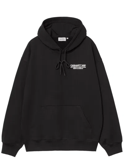 Carhartt Hooded Sean Hamilton Sweatshirt In Black