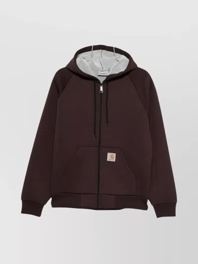 CARHARTT HOODED SHORT JACKET FRONT POCKET DESIGN