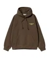 Carhartt Hooded Sweater In Brown