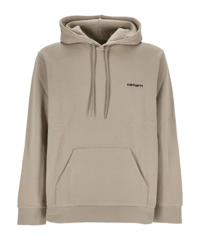 Carhartt Hooded Sweater In Nude