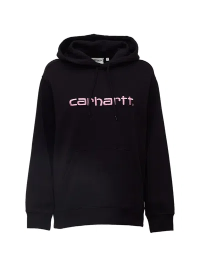 Carhartt Hooded Sweatshirt In Black