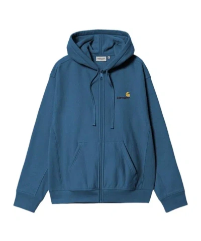 Carhartt Hooded Sweatshirt In Blue