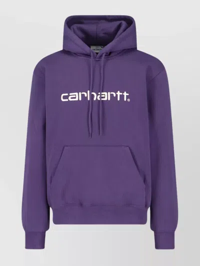 CARHARTT HOODED SWEATSHIRT FEATURING KANGAROO POCKET