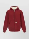 Carhartt Hooded Sweatshirt Featuring Kangaroo Pocket In Red