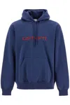Carhartt Wip Sweatshirt In Air Force Blue / Malbec (blue)