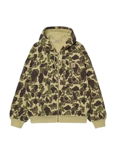 CARHARTT HOODED VISTA QUILTED SWEAT JACKET