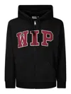 Carhartt Wip Hooded Wip Sweat Jacket In Black