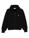 Carhartt Hooded Zip Jacket In Black
