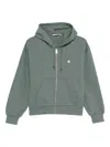 Carhartt Hooded Zip Jacket In Green