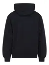 Carhartt Hooded Zip-up Jacket In Black