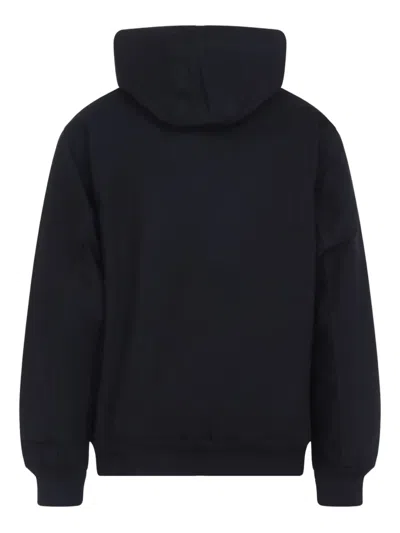 Carhartt Hooded Zip-up Jacket In Black