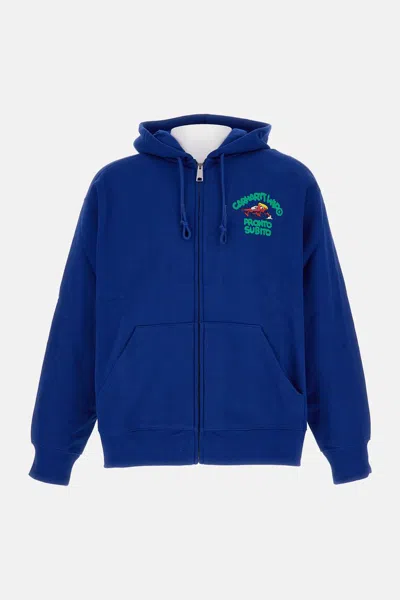 Carhartt Hooded Pronto Sweat Jacket Sweatshirt Blue