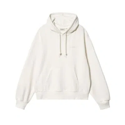 Carhartt Hoodie For Woman I032171 Wax In White