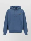 Carhartt Hoodie With American Script Design In Blue
