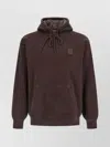 Carhartt Hoodie With Drawstring And Kangaroo Pocket In Brown